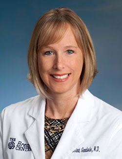 M. Catherine Goodwin, MD, FACS, of The Philip Israel Breast Center